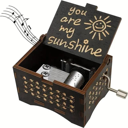 🎁 50% OFF! ✨ "You Are My Sunshine" Musical Box – Palm-Sized Wind-Up Music Box, Sunflower Design & Heartwarming Tune – A Daily Reminder to Stay Strong & Positive 🌻