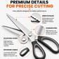 🥳2026 HOT SALE🥳💞50K+ SOLD! ✂️🧵 50% OFF! Serrated Sewing Scissors – zigzag blades stop fabric fraying. Ultra-sharp stainless steel cuts clean to the tip – perfect for quilting, sewing & crafts! 🪡✨