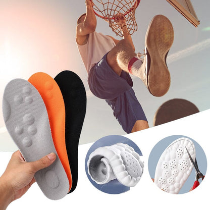 👣 Buy 2 Get 1 Free🔥 Comfortable U-shaped Thermal Insoles – Arch Support & Shock Absorption – Breathable Honeycomb & Pain Relief 🏃‍♂️