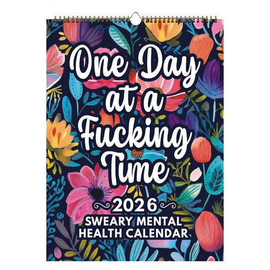 ⏳BLACK FRIDAY SPECIAL PRICE ￡7.99✨2026 Sweary Mental Health Calendar