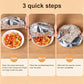 🍽️Reusable Aluminum Foil Thermal Food Cover — Heat-Retaining, Washable & Freshness-Preserving Kitchen Essential