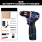 🧰Brushless Electric Cordless Drill with Battery ＆ Charger