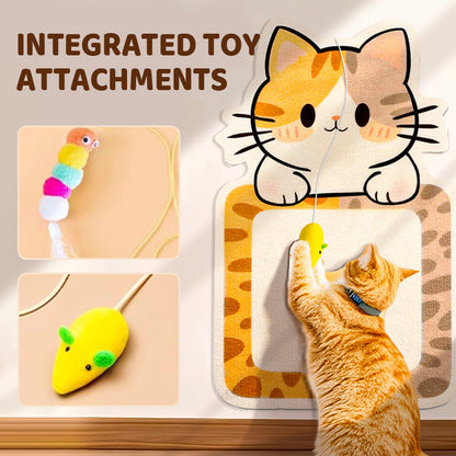 🐱Big Sale 50% 0FF🔥🎁Wall Mounted Cat Scratcher