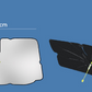 Car Windshield Sun Shade Umbrella - Foldable Car Umbrella Sunshade Cover UV Block Car Front Window (Heat Insulation Protection) for Auto Windshield Covers Most Cars
