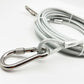 Multi-purpose galvanized steel cable with rust-resistant coating and high load capacity