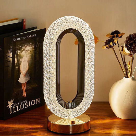 🎅Christmas Sale 40% OFF!🎄50K+ SOLD! 🎁Rechargeable Luxury Crystal LED Night Light Lamp