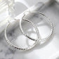 🎉BUY 1 GET 1 FREE🎁Diam🎉 BUY 1 GET 1 FREE 🎁 Diamond-Cut Hoop Earrings for Women – Elegant, Sparkling 💎ond-Cut Hoop Earrings for Women