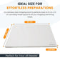 🛍️ 50% Off – 304 Stainless Steel Cutting Board – Durable, Easy to Clean & Perfect for Kitchen, Baking & Meat Preparation 🔪