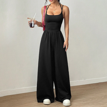 📢📢55% OFF !!!⏰Women's Casual Spaghetti Strap Jumpsuit
