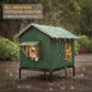 ⏳Time-Limited Special⏰All-Weather Elevated Outdoor Cat House – Waterproof, Thermal Lining, Foldable 🌧️