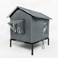 ⏳Time-Limited Special⏰All-Weather Elevated Outdoor Cat House – Waterproof, Thermal Lining, Foldable 🌧️