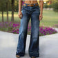 📢📢50% OFF !! ⏰Women's Retro Flare Jeans with Pockets