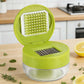 🧄LAST DAY SALE: ONLY $14.99!!🎁✨Mini Garlic Chopper and Press with Container