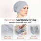 👒Buy 1 Get 1 Free!🌸Soft Stretch Turban Cap – Milk Silk Fabric & Anti-Slip Fit – Hair Volume Concealer – Multi-Use Under Scarf 🧣