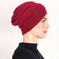 👒Buy 1 Get 1 Free!🌸Soft Stretch Turban Cap – Milk Silk Fabric & Anti-Slip Fit – Hair Volume Concealer – Multi-Use Under Scarf 🧣