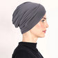 👒Buy 1 Get 1 Free!🌸Soft Stretch Turban Cap – Milk Silk Fabric & Anti-Slip Fit – Hair Volume Concealer – Multi-Use Under Scarf 🧣