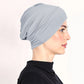👒Buy 1 Get 1 Free!🌸Soft Stretch Turban Cap – Milk Silk Fabric & Anti-Slip Fit – Hair Volume Concealer – Multi-Use Under Scarf 🧣