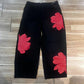 📢📢30% OFF !! ⏰ Women's Floral Wide-Leg Jeans – Unique Appliqué, Soft, 6 Colors 🌸
