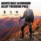 ⛰️ LIMITED-TIME 50% OFF! ✨ Adjustable Aluminum Alloy Trekking Pole – Durable, Shock-Absorbing, Lightweight 🌲