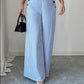⏳Time-Limited Special⏰High-Waist Striped Wide-Leg Trousers