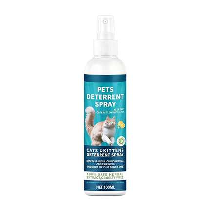 Herbal Pet Deterrent Spray for Cats & Kittens