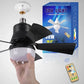🔥50%OFF🎁2-IN-1 PORTABLE CEILING FAN & LIGHT with Remote Control
