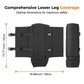 Outdoor Protective Leg Gaiters for Hiking and Hunting