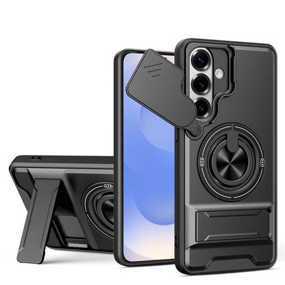 📱 LIMITED-TIME 50% OFF! ✨ Samsung Phone Case – Sliding Camera Cover, Rotatable Ring, Magnetic Mount 🔄