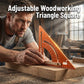 📐 LIMITED-TIME 50% OFF! ✨ Precision Adjustable Woodworking Triangle Ruler 🛠️
