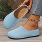 ⏳Time-Limited Special⏰Women's Breathable Knit Slip-On Mules – Lightweight & cushioned – Easy on/off, perfect for casual days or quick errands – airy and comfy 🌸