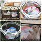 📢📢50% OFF !! ⏰🐾Summer Pet Portable Playpen – Lightweight, Foldable, Safe Outdoor Fun 🏕️