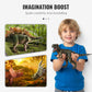 🦖 50% OFF! ✨ Kids Fun & Educational Dinosaur Toy Kit – Lifelike Figures, Tear-Resistant Waterproof Rubber & T-Rex Storage Box – Spark Imagination & Learning for Ages 3-6 🦕