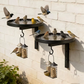 Wall-Mounted Metal Bird Bath – Antique Bronze Finish 🐦🛁🧱🏡