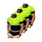 🔥Exclusive 50% OFF | Men's 3-Pack Cooling Activewear Shirts | Breathable Moisture-Wicking Gym Tops | Dynamic Contrast Short Sleeve T-Shirts for Running & Training