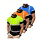 🔥Exclusive 50% OFF | Men's 3-Pack Cooling Activewear Shirts | Breathable Moisture-Wicking Gym Tops | Dynamic Contrast Short Sleeve T-Shirts for Running & Training