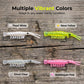 50PCS Luminous Shrimp Lures – Glow in the Dark & Sharp Hooks 🌙✨🦐🎣