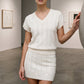 Women's Summer Pointelle Knit 2-Piece Set