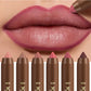 💄 50% OFF! Long-Lasting Matte Lip Crayon for Women | 2-in-1 Liner & Lipstick | Hydrating & Non-Drying | Precision Triangular Tip | 6 Colors ✨