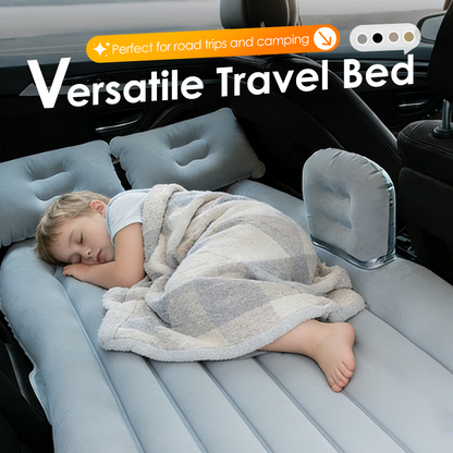 ⏳🔥LIMITED-TIME 50% OFF! ⏰ Inflatable Car Air Mattress Travel Bed