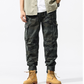 Men's Camouflage Cuffed Casual Cargo Pants
