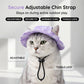 Adjustable Pet Bucket Hat with Ear Holes