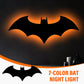 🦇7‑Color Bat Night Light