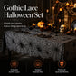 🎃Spooky Halloween Patterns Tablecloth and Placemats Set