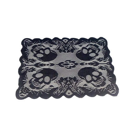 🎃Spooky Halloween Patterns Tablecloth and Placemats Set