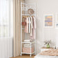 Space-Saving Garment Rack