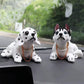 ⏳Time-Limited Special⏰Cute Dog Bobblehead – Nods Along Every Turn – 10 Breeds, Soft Plush, Gold Chain – Brings Smiles to Every Drive 🚗
