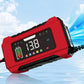 12V 6A Smart Car Battery Charger with LCD Display