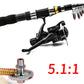 Complete Travel Fishing Gear Set & Carrying Bag