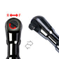 🔧 Extended Ratchet Wrench: 430mm, 1/2" Drive, Reversible, Chrome Vanadium Steel, Knurled Grip