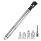 🔧 Extended Ratchet Wrench: 430mm, 1/2" Drive, Reversible, Chrome Vanadium Steel, Knurled Grip